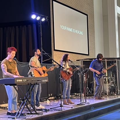 The Christ Fellowship Tampa worship team leading contemporary worship