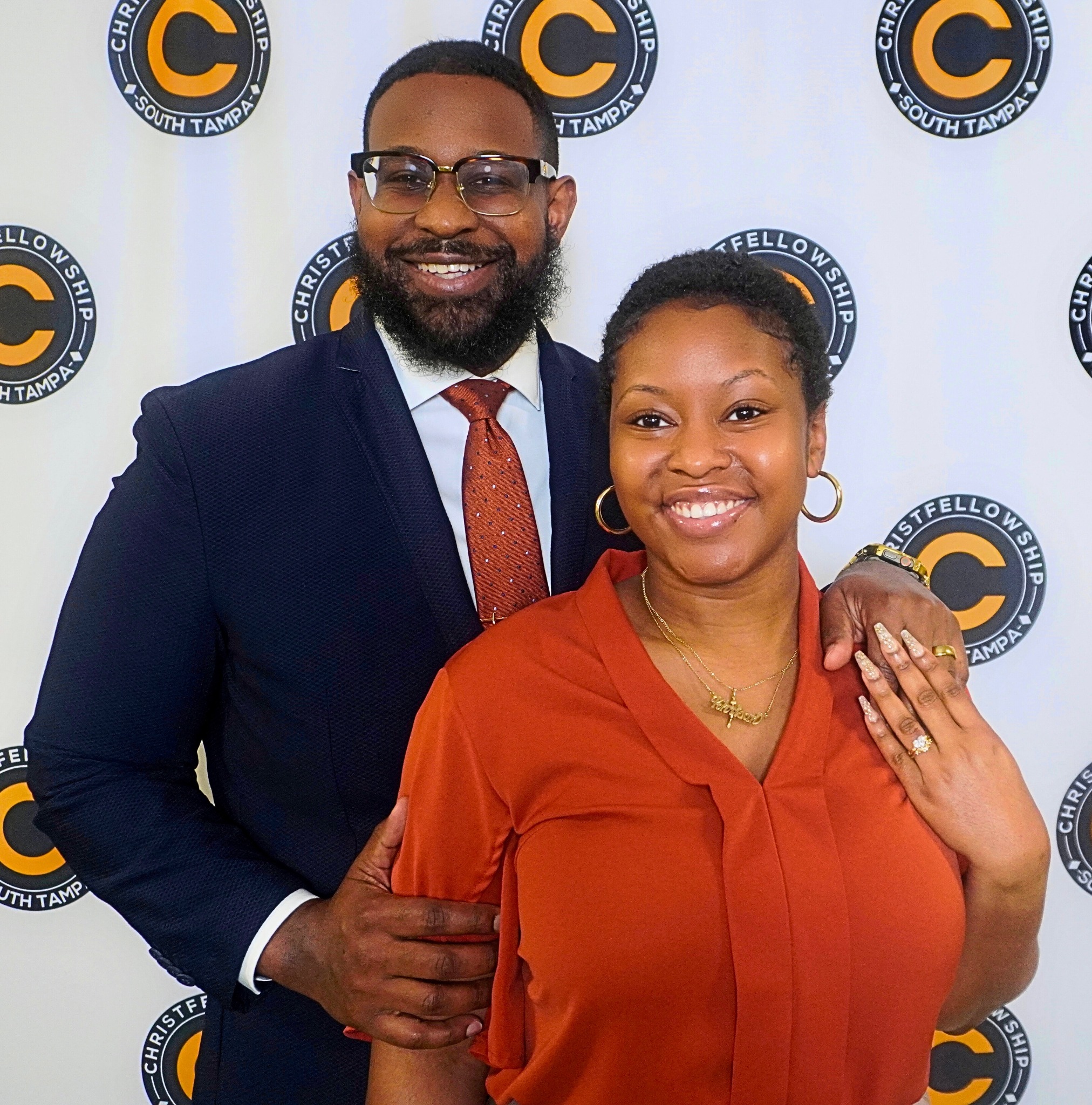 Lead Pastor Zach Carroll and Khrisanne at Christ Fellowship South Tampa