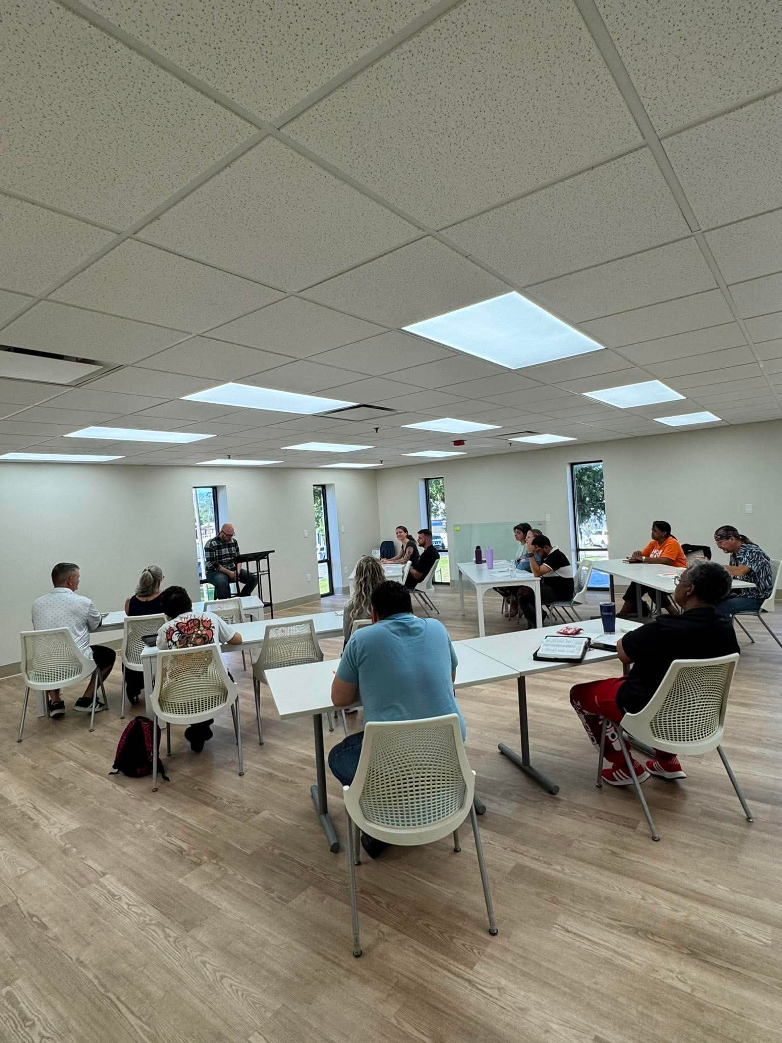 Adults gathered for the Five-Hour Life Training Center at Christ Fellowship Tampa